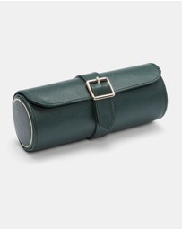 Wolf - Wolf British Racing Green Triple Watch Roll
