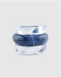 Izoa - Ocean Bangle Stack