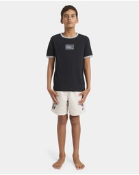 Quiksilver - Boys 8 to 16 Next Gen Ringer T-Shirt
