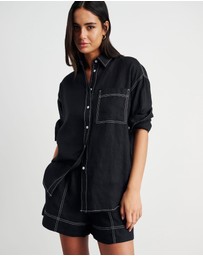 Jag - Gigi Linen Relaxed Shirt