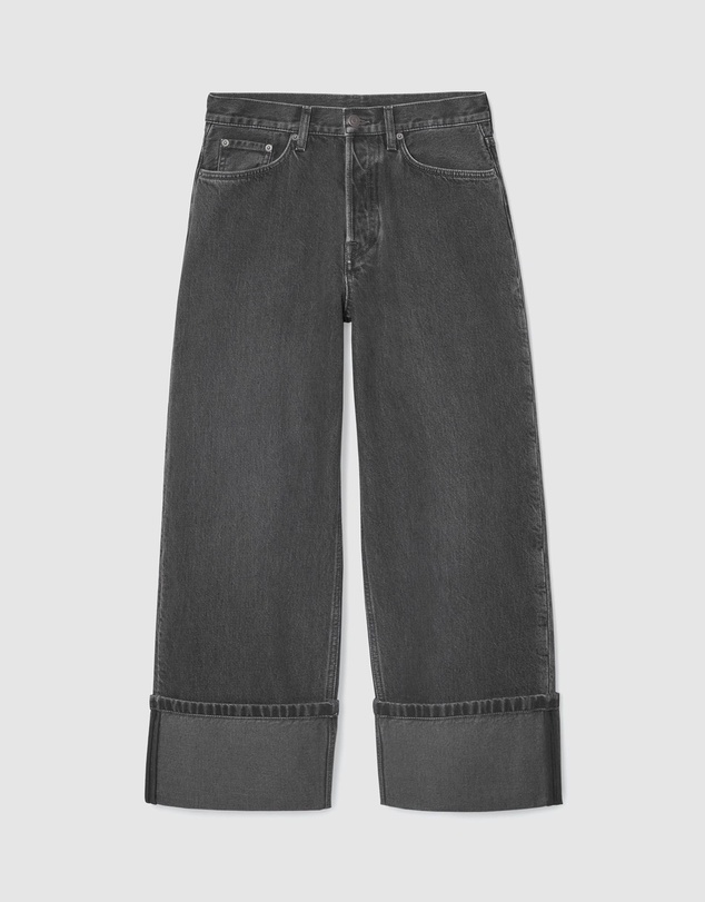 COS - Facade Turn-Up Straight-Leg Jeans