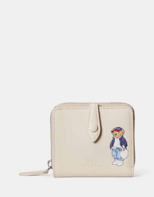 Polo Ralph Lauren - Polo Bear Leather Compact Wallet