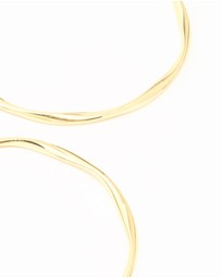 Lovisa - Gold Plated Twist Bangles 3-Pack