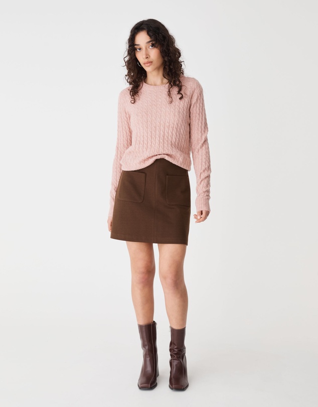 Forcast - Andie Cable Knit Jumper