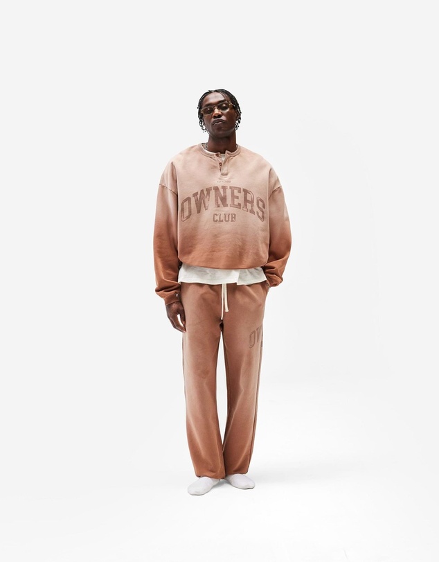 Represent - Owners Grandad Collar Sweatshirt