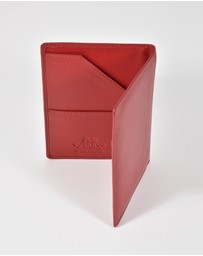 Cobb & Co - Lyon Leather RFID Passport Card Holder