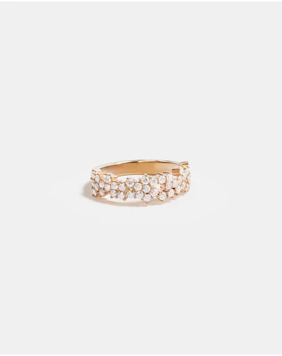 By Charlotte - Crystal Dust Bold Ring