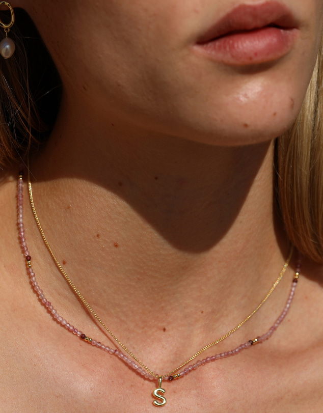 Luna Rae - Gold Vermeil - Amalfi Beaded Necklace