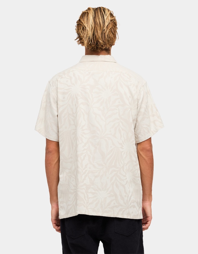 Billabong - Mens Sundays Jacquard Short Sleeve Shirt