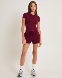 Subtitled - Subtitled Fleece Shorts