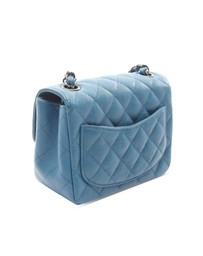 Pre-Loved by Azura Reborn - Pre-Loved Mini Square Classic Lambskin Single Flap