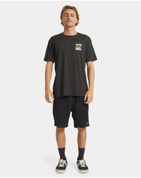 Billabong - Mens Crayon Wave Premium T-Shirt