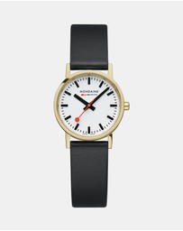 Mondaine - Mondaine Classic Vegan Grape Leather 30mm Watch