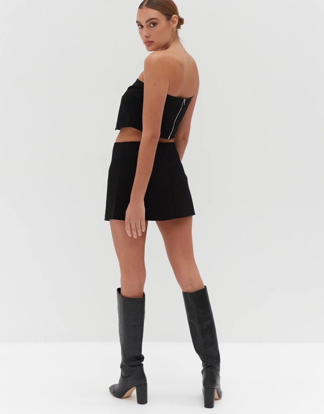 Style Addict - Jayden Tube Top - Black