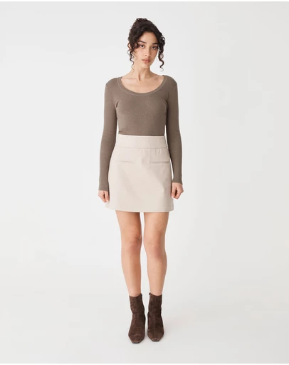 Forcast - Samira Scoop Neck Knit