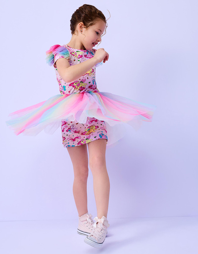 Rock Your Kid - My Little Pony Tulle Dress - ICONIC EXCLUSIVE - Kids-Teens
