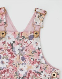 WITH LOVE FOR KIDS - Hazel Denim Pinafore Dress - Babies - Kids