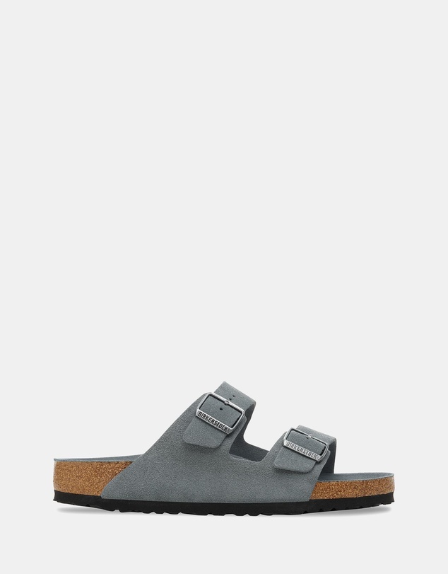 Birkenstock - Arizona SFB Tonal Footbed Suede Leather Narrow - Unisex