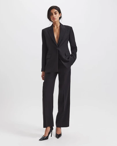 SABA - Celeste Wool Straight Leg Pant