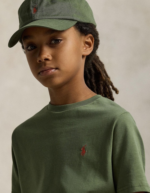 Polo Ralph Lauren - Cotton Jersey Crewneck Tee - ICONIC EXCLUSIVE - Teens