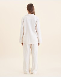 Papinelle - Super Soft Brushed Herringbone PJ