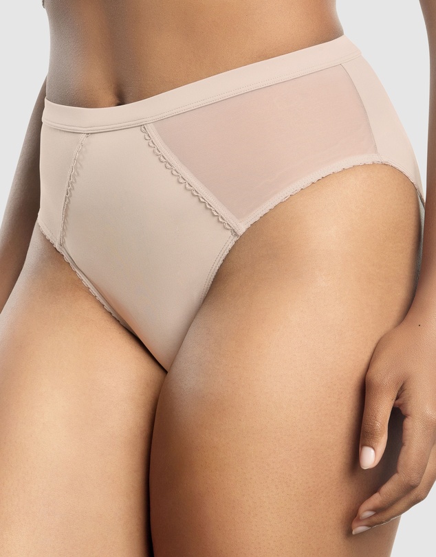 Parfait - Micro Dressy French Cut High Waist Brief (3 Pack)
