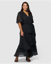 Pink Dusk by Curve Project - Hypnotic Maxi Dress