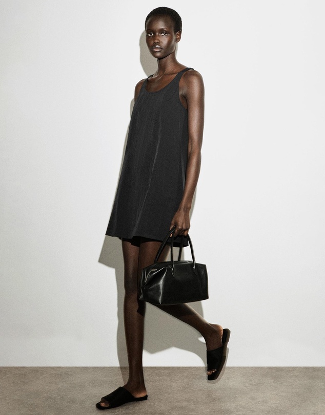 COS - Jersey-Panelled Nylon Mini Dress