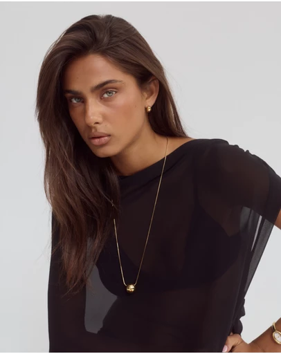 CENDRE - Delphine Necklace 14k Gold