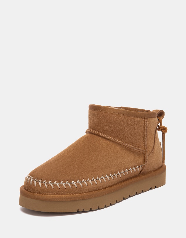 EVERAU - Australian Shepherd Ugg Mini Canlia Cow Suede Upper UGG Boots