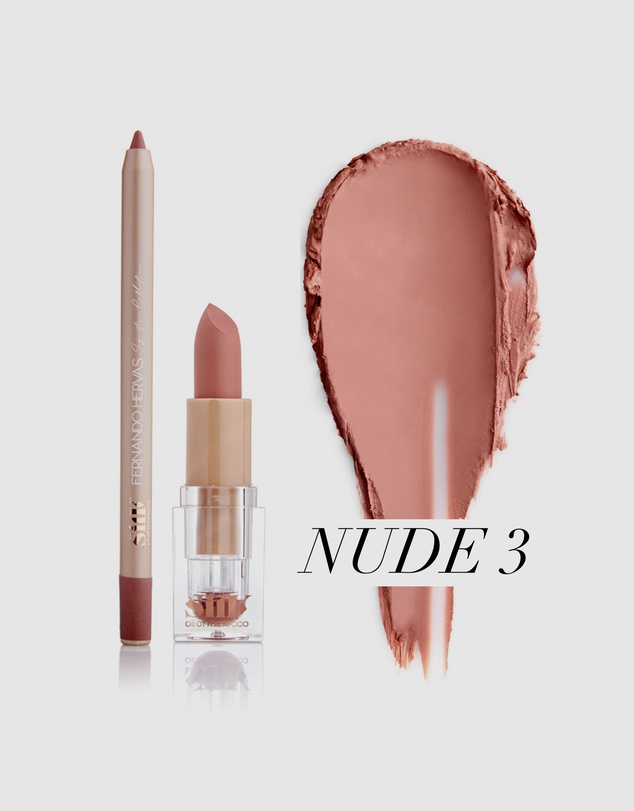 Silk Oil of Morocco - Silk Oil of Morocco by Fernando Hervas Matte Lip Kit Nude 3