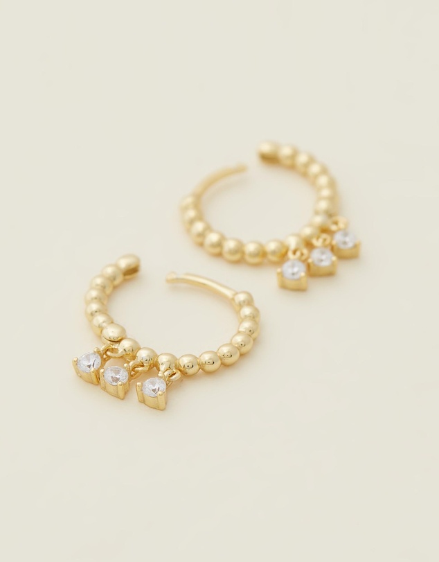 Native Sol - Sage Diamond Earrings
