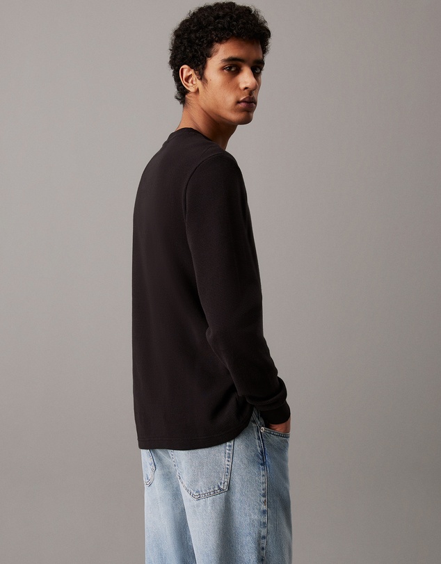 Calvin Klein Jeans - Long Sleeve Waffle T-Shirt