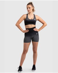 Doyoueven - Ombre Scrunch Seamless Shorts