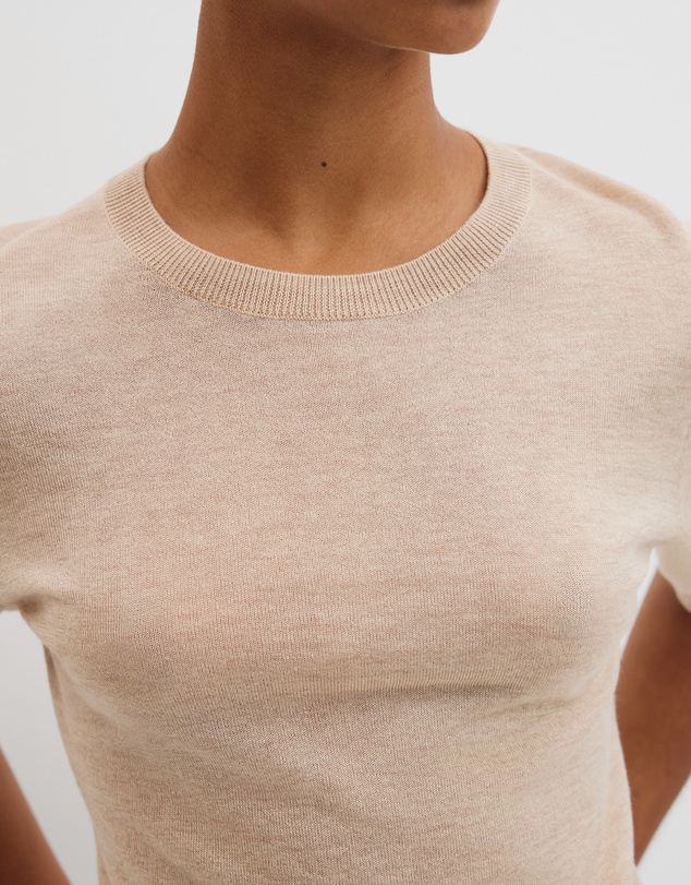 Country Road - Merino Short Sleeve Knit T-shirt