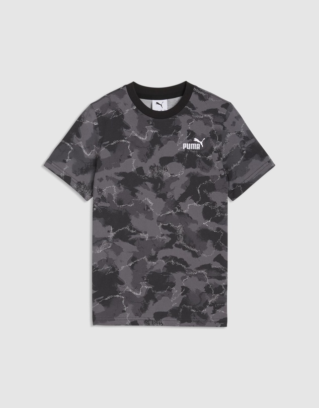 Puma - Essentials All Over Print Camo Tee - Teens