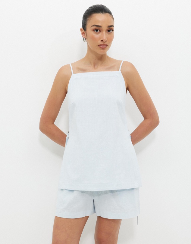 Calli - Lyauna Tie Side Top