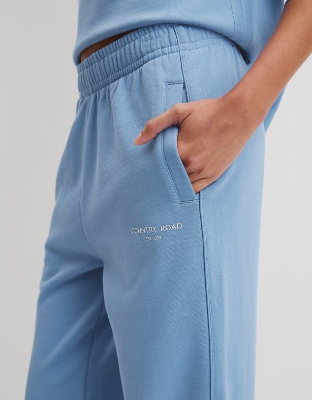 Country Road - Australian Good Earth Cotton Cuffed Track Pant