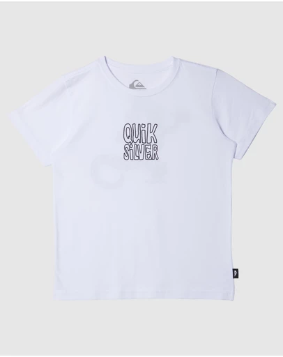 Quiksilver - Boys 2 7 Quik Gecko Short Sleeves T Shirt