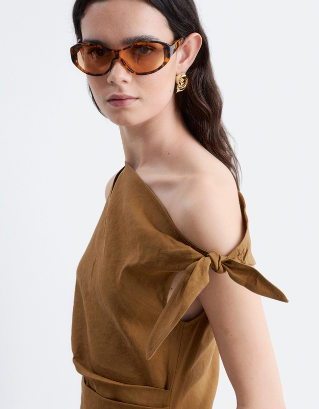 & Other Stories - Asymmetric Midi Dress