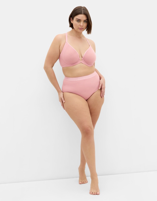 City Chic - Signature Mesh Plunge Underwire Bra
