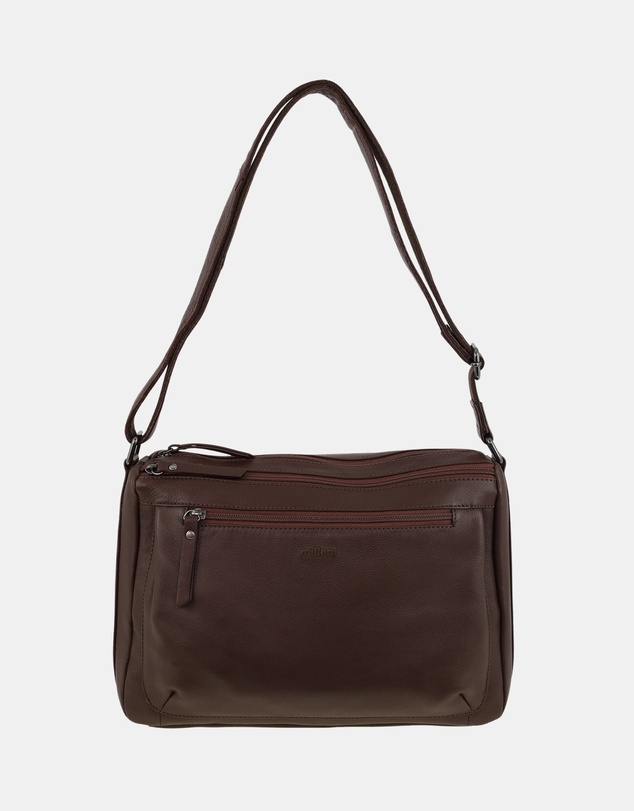 Milleni - Milleni Ladies Genuine Leather Cross-Body Bag