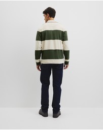 Country Road - Australian Cotton Stripe Rugby Polo