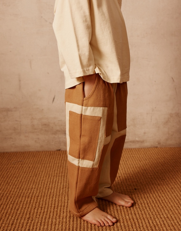 Alfred - Chester Patch Pants | Tan