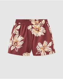 M.N.G - Printed Cotton-Blend Shorts