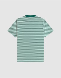 Fred Perry - Fine Stripe Heavy Weight T-Shirt