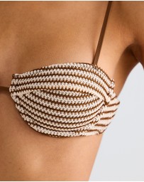 Vacay Swimwear - Sofia Top Mocha