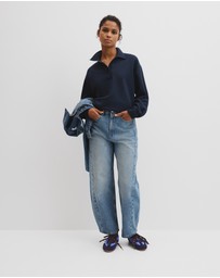 Country Road - Australian Cotton Polo Sweat