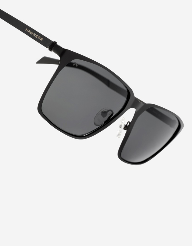 Hawkers Co - HAWKERS Track Flex - Polarized Black Dark Sunglasses for Men