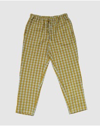 Mosey Me - Citrus Seersucker Pyjama Set